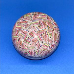 Vintage Millefiori Baccarat Paper Weight